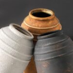 QGZXW Large Rustic Ceramic Vase 12.87in - Image 5