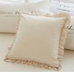 qgzxw White Chenille Embroidered Pillow Covers - Image 6