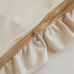 qgzxw White Chenille Embroidered Pillow Covers - Image 5