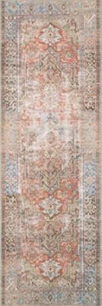 qgzxw Vintage Medallion Area Rug 5x7 - Image 8