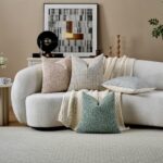 DEZENE 18x18 Striped Boucle Pillow Covers - Image 6