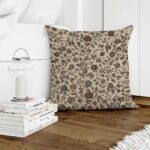 Qgzxw Vintage Floral Velvet Pillow Cover - Image 5