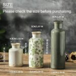 QGZXW Vintage Ceramic Vase Set Of 3 - Image 2