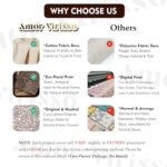 Qgzxw Vintage Floral Block Print Pillow Covers - Image 3