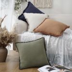 Foindtower 18x18 Linen Fringe Pillow Covers - Image 7