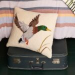 Camp Wandawega Mallard Wool Hook Pillow - Image 4