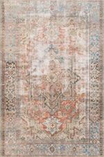 qgzxw Vintage Medallion Area Rug 5x7 - Image 5