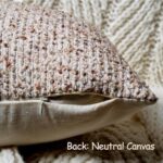 DEZENE 18x18 Striped Boucle Pillow Covers - Image 3