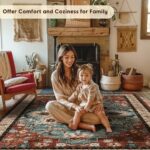 Qgzxw Boho Washable Area Rug 8x10 - Image 6