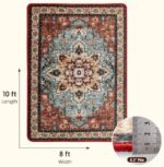 Qgzxw Boho Washable Area Rug 8x10 - Image 2