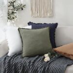 Foindtower 18x18 Linen Fringe Pillow Covers - Image 5