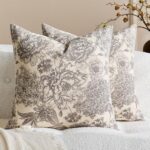 Qgzxw Vintage Floral Boho Pillow Covers