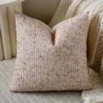 DEZENE 18x18 Striped Boucle Pillow Covers - Image 5