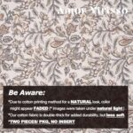 Qgzxw Vintage Floral Block Print Pillow Covers - Image 5