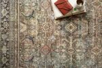 QGZXW Vintage Distressed Area Rug 9x12 - Image 11