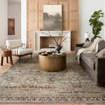 QGZXW Vintage Distressed Area Rug 9x12