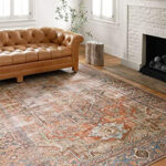 qgzxw Vintage Medallion Area Rug 5x7